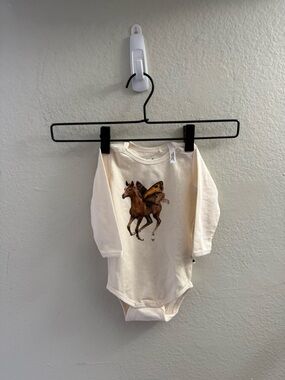 Molo Horse One Piece Size 3 Months Western Baby Clothing